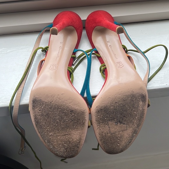 Gianvito Rossi Multicolor Strappy Sandals - Picture 2 of 5